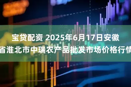 宝贷配资 2025年6月17日安徽省淮北市中瑞农产品批发市场价格行情