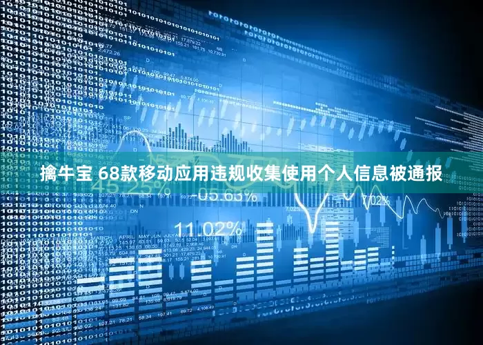 擒牛宝 68款移动应用违规收集使用个人信息被通报
