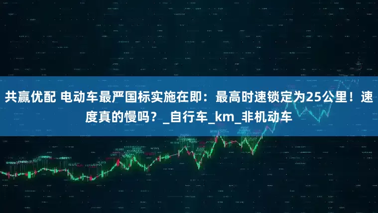 共赢优配 电动车最严国标实施在即：最高时速锁定为25公里！速度真的慢吗？_自行车_km_非机动车