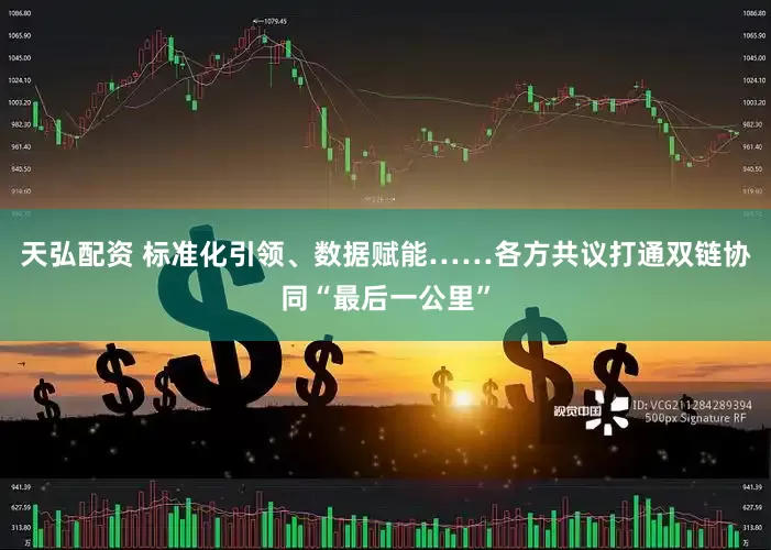 天弘配资 标准化引领、数据赋能……各方共议打通双链协同“最后一公里”